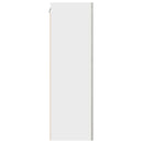 vidaXL Függő szekrény Beton szürke és fehér 50 x 31 x 100 cm Faanyag