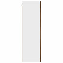 vidaXL Függő szekrény Riga Füstölt tölgy és fehér 50 x 31 x 100 cm