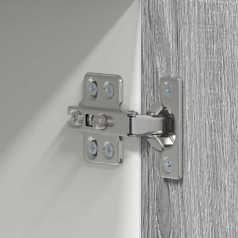 vidaXL Függő szekrény Riga Szürke Sonoma és fehér 50 x 31 x 100 cm