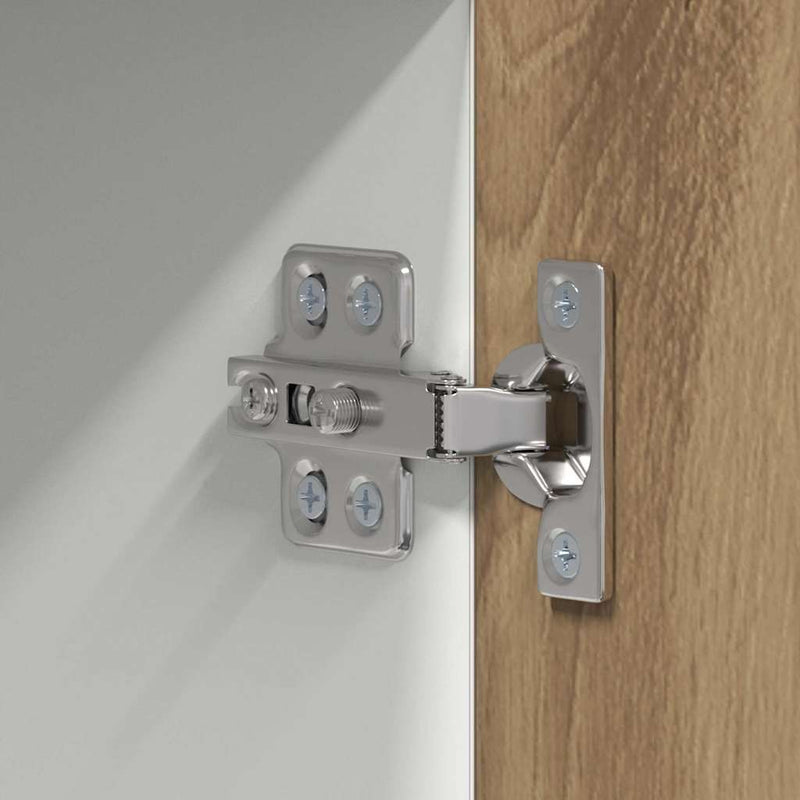 vidaXL Függő szekrény Riga Artisan tölgy és fehér 50 x 31 x 100 cm