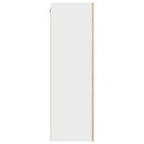 vidaXL Függő szekrény Riga Artisan tölgy és fehér 50 x 31 x 100 cm