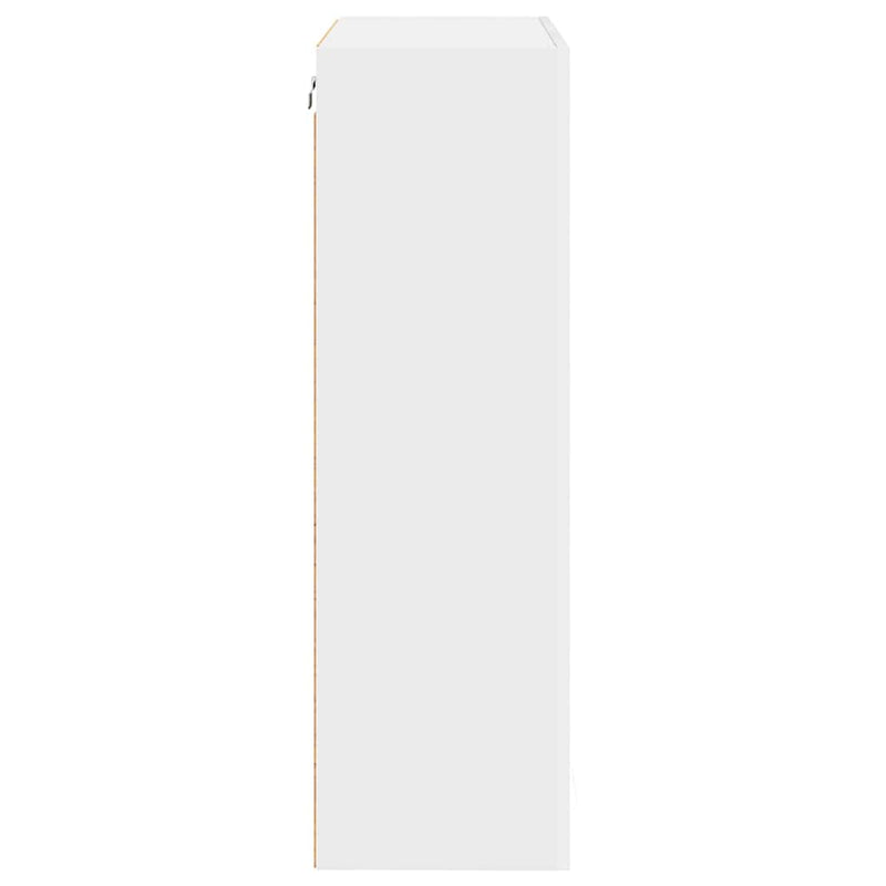 vidaXL Függő szekrény tárolóval Riga Fehér 60 x 31 x 100 cm Faanyag