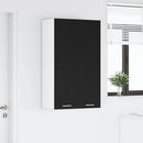 vidaXL Függő szekrény tárolóval Fekete tölgy 60 x 31 x 100 cm Faanyag