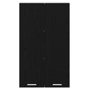 vidaXL Függő szekrény Riga Fekete tölgy 60 x 31 x 100 cm Faanyag