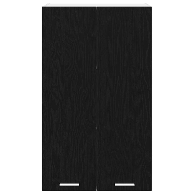 vidaXL Függő szekrény Riga Fekete tölgy 60 x 31 x 100 cm Faanyag