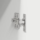 vidaXL Függő szekrény tárolóval Riga Fehér 80 x 31 x 100 cm Faanyag