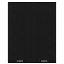 vidaXL Függő szekrény Riga Fekete tölgy 80 x 31 x 100 cm Faanyag