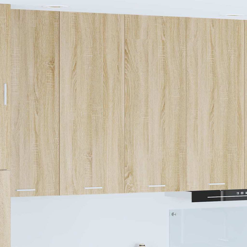 vidaXL Függő szekrény Riga Sonoma tölgy 80 x 31 x 100 cm Faanyag