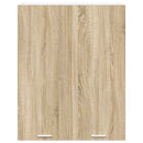 vidaXL Függő szekrény Riga Sonoma tölgy 80 x 31 x 100 cm Faanyag
