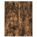 vidaXL Függő szekrény Riga Füstölt tölgy 80 x 31 x 100 cm Faanyag