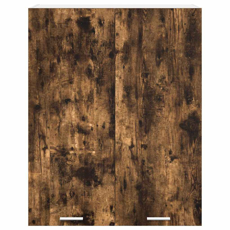 vidaXL Függő szekrény Riga Füstölt tölgy 80 x 31 x 100 cm Faanyag