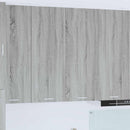 vidaXL Függő szekrény Riga Szürke Sonoma 80 x 31 x 100 cm Faanyag