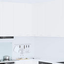 vidaXL Függő szekrény tárolóval Riga Fehér 57 x 57 x 100 cm Faanyag