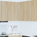 vidaXL Függő szekrény Riga Sonoma tölgy és fehér 57 x 57 x 100 cm