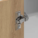 vidaXL Függő szekrény Riga Artisan tölgy és fehér 57 x 57 x 100 cm