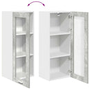 vidaXL Függő szekrény Riga Beton Szürke 40 x 31 x 100 cm Faanyag