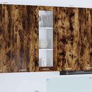 vidaXL Függő szekrény Riga Füstölt tölgy 40 x 31 x 100 cm Faanyag