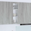 vidaXL Függő szekrény Riga Szürke Sonoma 40 x 31 x 100 cm Faanyag