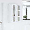 vidaXL Függő szekrény tárolóval Riga Fehér 60 x 31 x 100 cm Faanyag