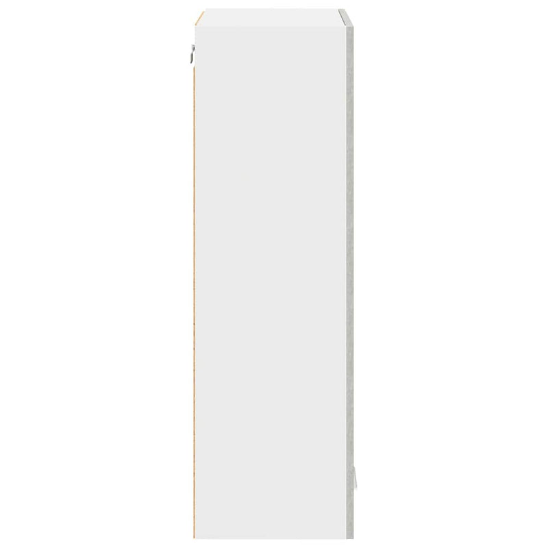 vidaXL Függő szekrény Riga Beton Szürke 60 x 31 x 100 cm Faanyag