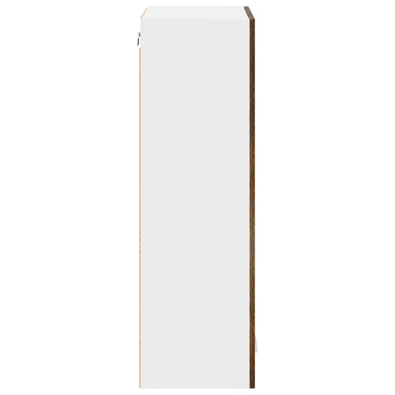 vidaXL Függő szekrény Riga Füstölt tölgy 60 x 31 x 100 cm Faanyag