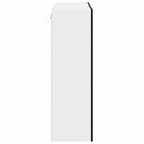 vidaXL Függő szekrény Riga Fekete tölgy 80 x 31 x 100 cm Faanyag