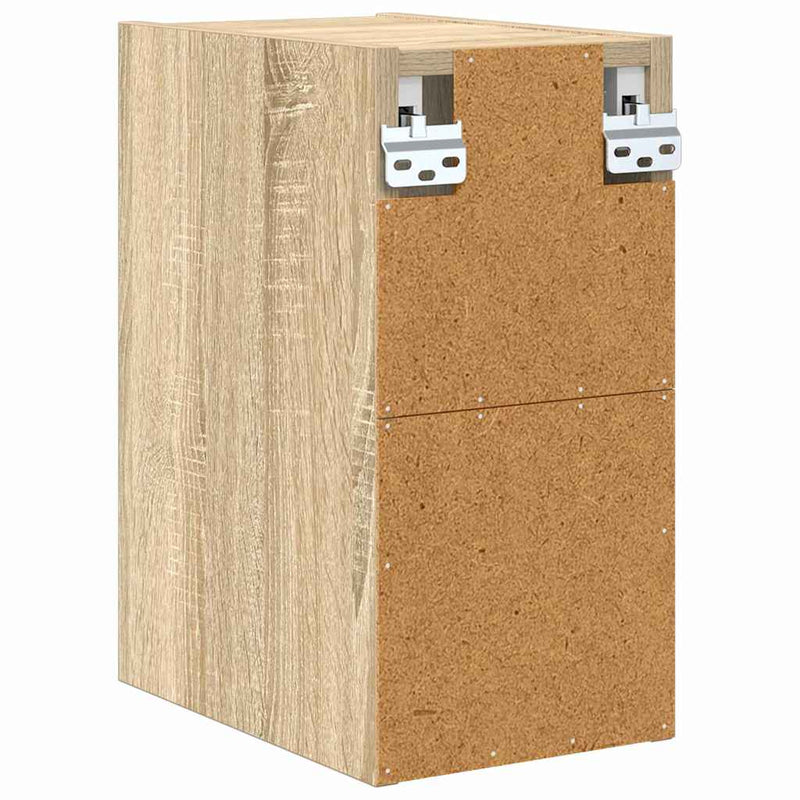 vidaXL Függő szekrény Riga Sonoma tölgy 20 x 29,5 x 40 cm Faanyag