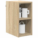vidaXL Függő szekrény tárolóval Sonoma tölgy 20 x 29,5 x 40 cm Faanyag