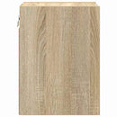 vidaXL Függő szekrény tárolóval Sonoma tölgy 20 x 29,5 x 40 cm Faanyag