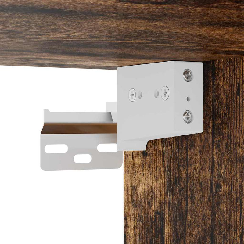 vidaXL Függő szekrény Riga Füstölt tölgy 20 x 29,5 x 40 cm Faanyag