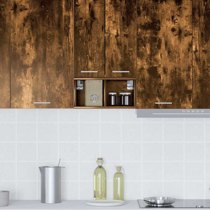 vidaXL Függő szekrény Riga Füstölt tölgy 20 x 29,5 x 40 cm Faanyag