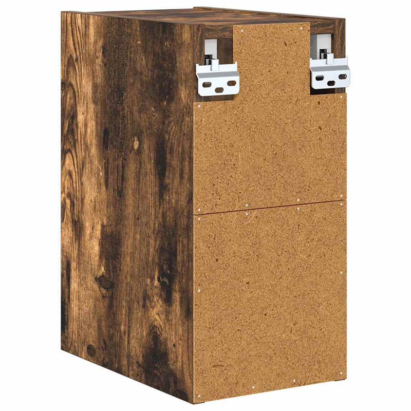 vidaXL Függő szekrény Riga Füstölt tölgy 20 x 29,5 x 40 cm Faanyag