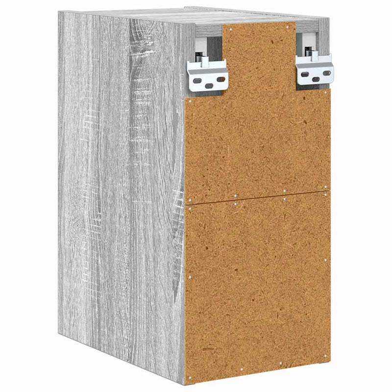 vidaXL Függő szekrény Riga Szürke Sonoma 20 x 29,5 x 40 cm Faanyag