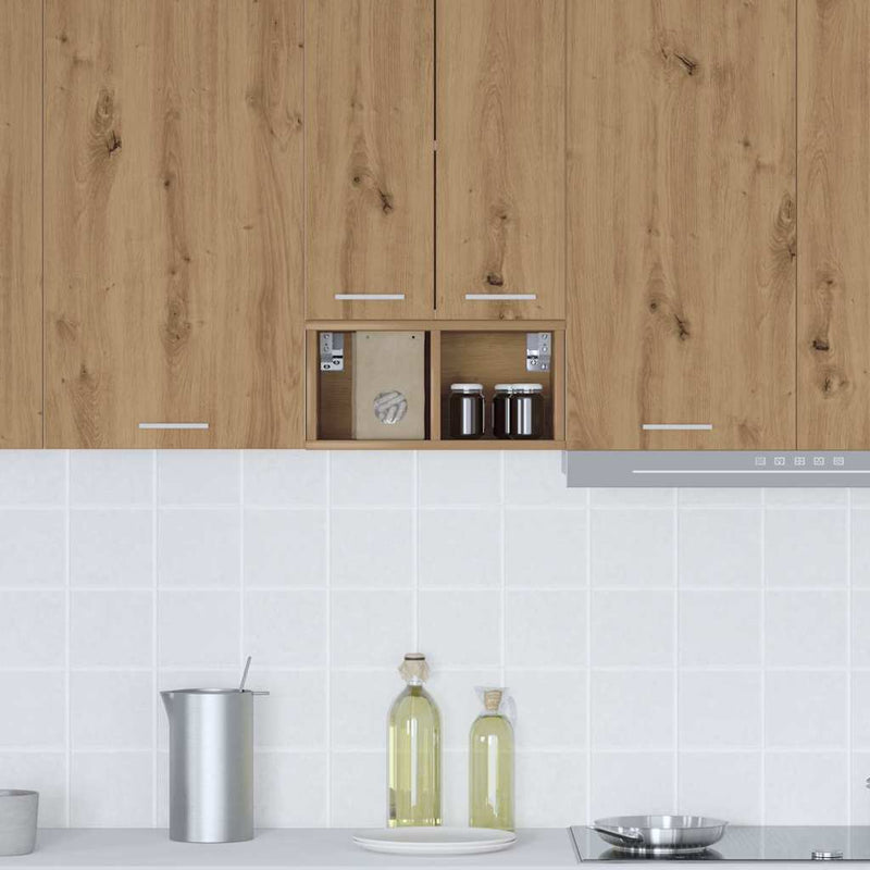 vidaXL Függő szekrény Riga Artisan tölgy 20 x 29,5 x 40 cm Faanyag