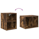 vidaXL Függő szekrény Riga Füstölt tölgy 30 x 29,5 x 40 cm Faanyag