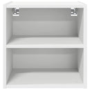 vidaXL Függő szekrény tárolóval Riga Fehér 40 x 29,5 x 40 cm Faanyag