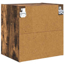 vidaXL Függő szekrény Füstölt tölgy 40 x 29,5 x 40 cm Faanyag