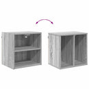 vidaXL Függő szekrény Szürke Sonoma 40 x 29,5 x 40 cm Faanyag