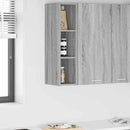 vidaXL Függő szekrény Szürke Sonoma 20 x 29,5 x 80 cm Faanyag
