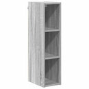 vidaXL Függő szekrény Szürke Sonoma 20 x 29,5 x 80 cm Faanyag