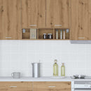 vidaXL Függő szekrény Riga Artisan tölgy 20 x 29,5 x 80 cm Faanyag