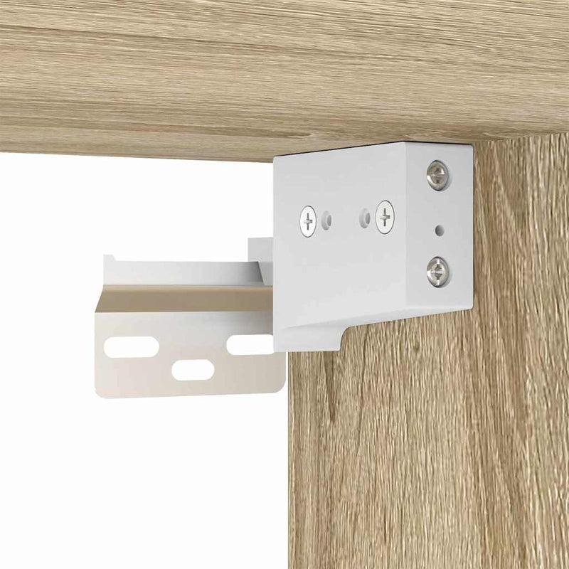 vidaXL Függő szekrény Riga Sonoma tölgy 30 x 29,5 x 80 cm Faanyag