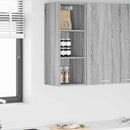 vidaXL Függő szekrény Szürke Sonoma 30 x 29,5 x 80 cm Faanyag