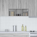 vidaXL Függő szekrény Riga Szürke Sonoma 30 x 29,5 x 80 cm Faanyag