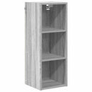 vidaXL Függő szekrény Szürke Sonoma 30 x 29,5 x 80 cm Faanyag
