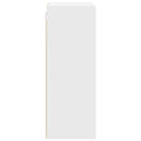 vidaXL Függő szekrény tárolóval Riga Fehér 40 x 29,5 x 80 cm Faanyag