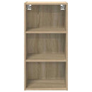 vidaXL Függő szekrény Riga Sonoma tölgy 40 x 29,5 x 80 cm Faanyag