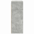 vidaXL Függő szekrény tárolóval Beton Szürke 40 x 29,5 x 80 cm Faanyag