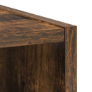 vidaXL Függő szekrény Füstölt tölgy 40 x 29,5 x 80 cm Faanyag