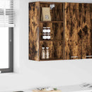 vidaXL Függő szekrény Füstölt tölgy 40 x 29,5 x 80 cm Faanyag